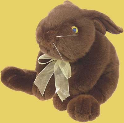 chocolate bunny. Chocolate Bunny Plush is